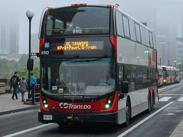 OC Transpo Alexander Dennis Enviro500MMC 8110